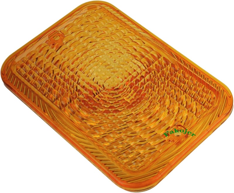 Fakojer 2X LVU18745 Amber Light Lens Compatible with John Deere Tractor 1023E 1025R 1026R 2025R 2027R 2032R 2038R 2305 2520 4066M 4105 4120 4200 (2X LVU18745) - Image 5